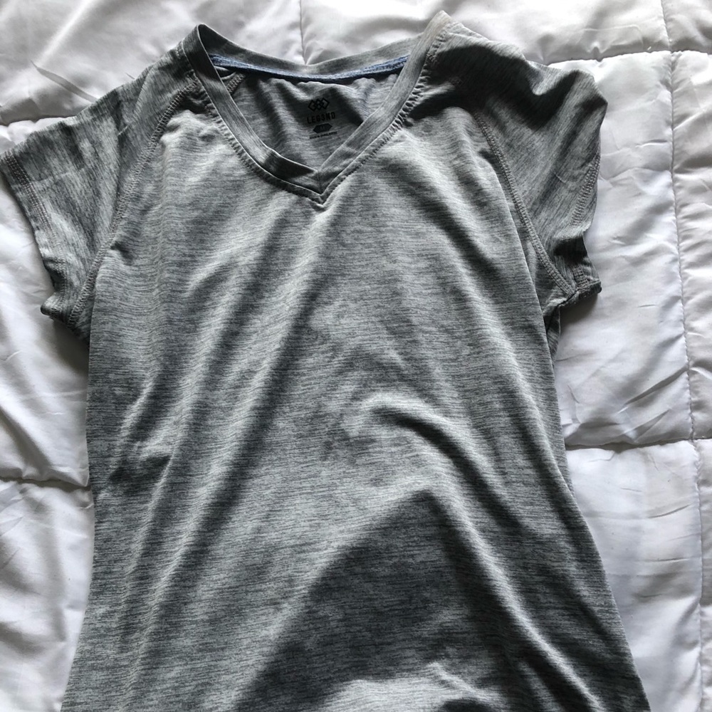Gray athletic top!